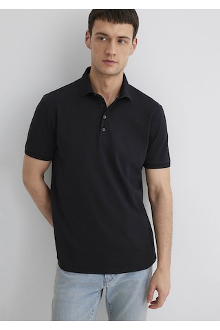 Mavi Siyah Erkek T-shirt M0612011-900 Siyah