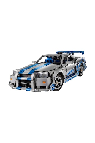 LEGO® Technic™ Daha Hızlı Daha Öfkeli Nissan Skyline Gt-R (R34) Araba 42210 - 18+ Yaratıcı Araç Modeli Yapım Seti (1410 Parça)
