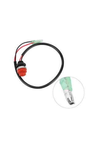 Universell Båt Utombordsmotor Motor Start Stoppbrytare Nyckellös Tryckknapp, Gäller Alla För-perfet