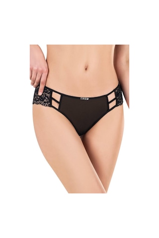 X Lady Siyah Dantelli Kadın Külot 1648 001