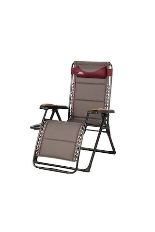 Aygaz Ekstra Geniş Alüminyum Şezlong Sandalye 120 Kg Kapasiteli, Konforlu Ve Şık Zero Gravity Lounger Tasarımı, Boyun Yastığı, Katlanabilir Yan Sehpa, Ayak Uzatma Desteği Koyu Gri