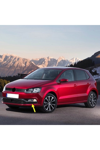 Vw Polo 2015-2017 Ön Tampon Sol Sis Çerçevesi Kromlu 6c0854661c