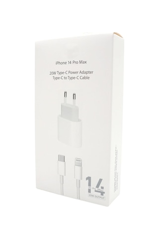 Rio Tech 20w Usb-c Adaptör Type-c Den Lightning Iphone Giriş Kablo 14 Pro Max