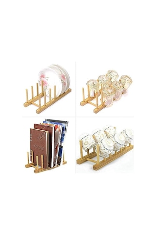 Bambu Çok Amaçlı Düzenleyici Stand Renkli