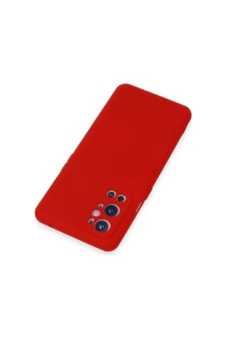 Newface - 354 - One Plus 9 Pro Kılıf Nano İçi Kadife Silikon - Ece-umay - - Kırmızı