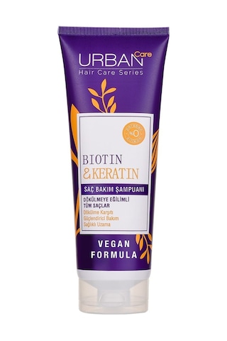 Urban Care Biotin & Keratin Dökülme Karşıtı Saç Bakım Şampuanı 250 ML