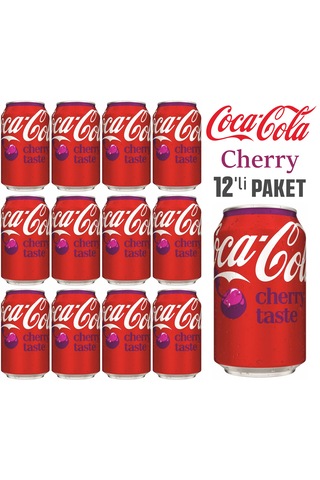Coca Cola Cherry 330ml 12'li Paket