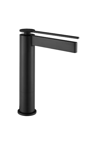 Fj-6025 Mat Siyah Yüksek Lavabo Bataryası Mat Siyah