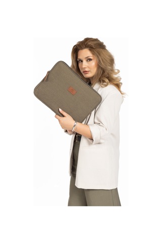 13 Ve 14 İnc Laptop Ve Apple Uyumlu MacBook Kılıf Kanvas Kumaş Kılıf