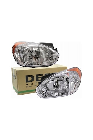 Far Takım Sol + Sağ Sarı Sinyalli Elektrikli Hyundaı Accent Era 2006-2011