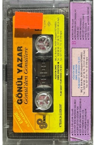 Plak Değildir Kaset Tir Kaset Gönül Yazar Gönül'den Gönüllere K