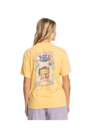 Roxy Moonlight Sun Bj Tees Kadın Tişört Sarı