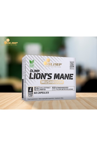 Olımp Lion's Mane Mushroom Aslan Yelesi 500 Mg 60caps