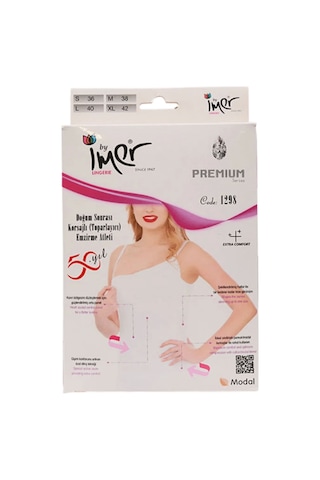 İmer Emzirme Korse Atlet 1298 White