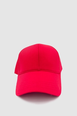 Wuclo Basic Ayarlanabilir Unisex Spor, Günlük Ve Outdoor Şapka / Kep Kırmızı