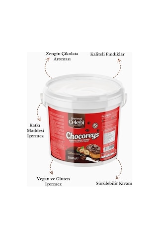 Kakaolu Fındık Kreması 5 Kg - Sürülebir Kahvaltılık