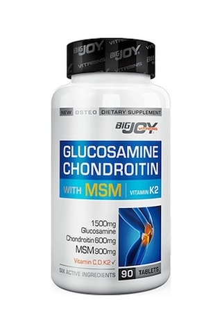 Bigjoy Glucosamine Chondroitin Msm K2 90 Tablet