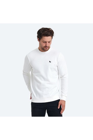 The Crow VENOM Erkek  Ekru Sweatshirt