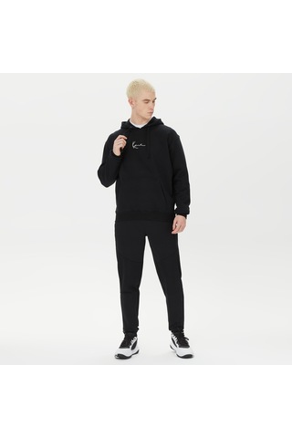 Karl Kani Small Signature Erkek Siyah Hoodie Düz Kkmq12006 Siyah