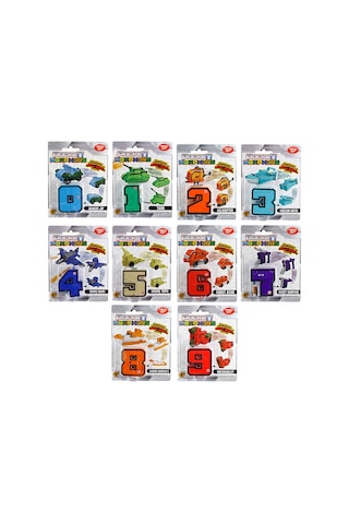 Pocket Morphers Dönüşebilen Numaralar 10'lu - Set