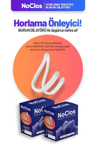 Noclos Nefes Açmayı Destekleyen Burun Dilatörü Mix