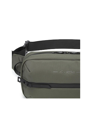 Erkek Bodybag Bel Çantası Orta Boy Oxford Kumaş 8676 001