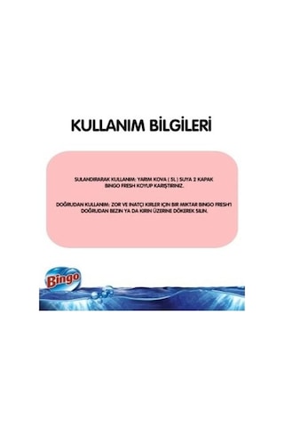 Bingo Fresh Ferah Evim Yüzey Temizleyici 1 L