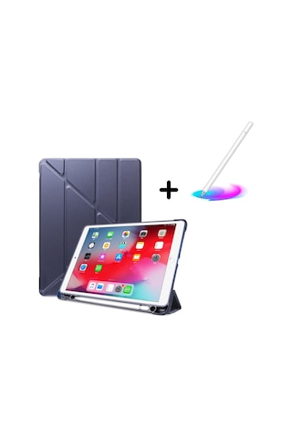 Huawei Uyumlu Matepad Se 10.4 Kılıf Dokunmatik Kalem + Kalem Bölmeli Mars Case