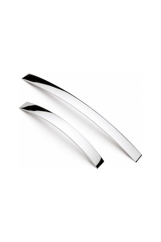 Eko Şahin Yay Alüminyum Metal Lüks Modern Mobilya Çekmece Mutfak Dolabı Kulpu 160mm Krom