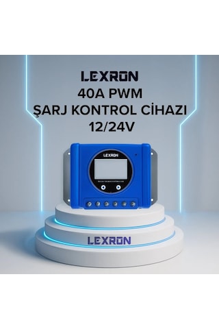 Lexron 40A Pwm Şarj Kontrol Cihazı Lexron 40A Pwm Şarj Kontrol Cihazı