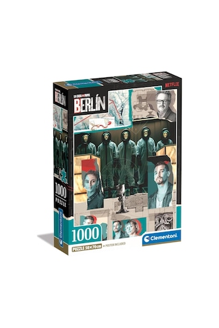 La Casa De Papel Puzzle Berlin 1 1000 Parça High Quality Collection Yetişkin Puzzle