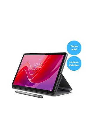 Lenovo Tab K11 ZADC0072TR Wi-Fi 4 GB 128 GB 11" Tablet + Kılıf + Kalem