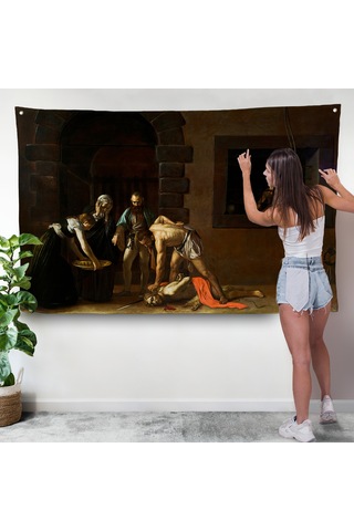 Vaftizci Yahya'nın Kesilmesi Duvar Örtüsü-caravaggio-the Beheading Of St John The Baptist-7139
