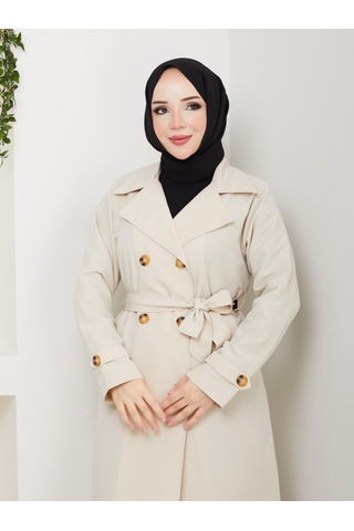 Aldini Yazlık Trenckot Atrenc0001 Krem