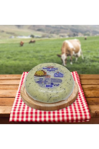 Yayla Gurme Yöresel Kekikli Göbek Kaşar Peyniri 500 G