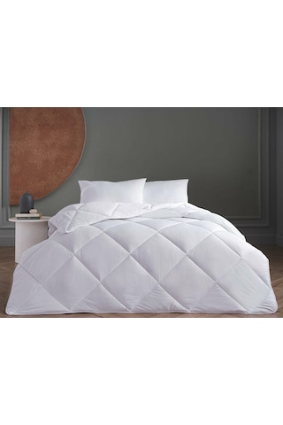 Doqu White Line Microfiber Yorgan Çift Kişilik Diğer