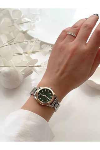 Ferrucci Fc63637 Çelik Tasarım Kadın Kol Saati+bileklik Hediye