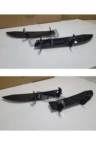 Golf 5 R32 Arka Tampon 4lü Flapları-flap-bıçak-lip-splitter-ek 8