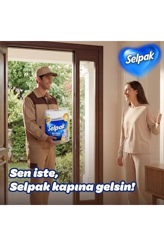 Selpak Yağ Emici Kağıt Havlu 1 Dev Rulo 1 3