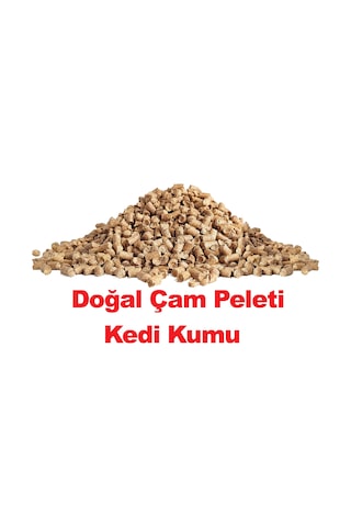 Bonny Nice Doğal Pellet Çam Peleti Kalın Kedi Kumu 5 x 17 L