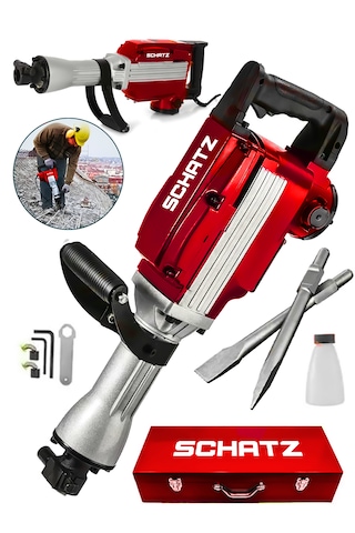 Schatz 1800w Darbeli 16 Kg Kırıcı Hilti Büyük Tip Sc99525k Schatz 1800w Darbeli 16 Kg Kırıcı Hilti Büyük Tip Sc99525k