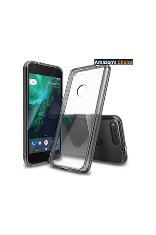Ringke Fusion Pixel Xl İle Uyumlu Kılıf Smoke Black