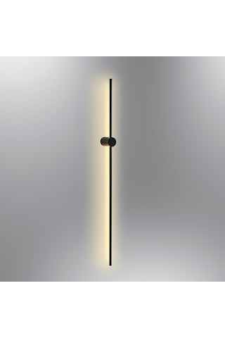 Özcan Aydınlatma 3006-3-19 Mınus Led Design Siyah Aplik Siyah