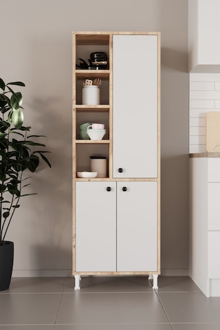 Selen Çok Amaçlı Mutfak Banyo Dolabı Atlantik Çam Atlantik Çam