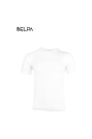 Belpa Ceylanoğlu Penye Süprem Erkek Sıfır Yaka Atlet 6'lı % 100 Pamuk Beyaz