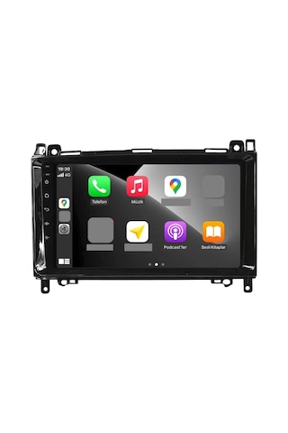 Volkswagen Crafter Android Multimedya Sistemi 4-64 Cadence R18 2007-2017 Ön Kayıt Kamera li 9"