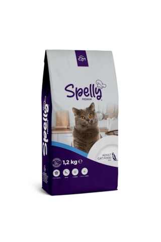 Spelly Balıklı Yetişkin Kedi Maması 1200 G
