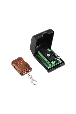 Pazly Akıllı Ev 433mhz Rf 12v 4 Kanal Kod Öğrenmeli Röle 100m Menzilli Kumanda 1527 Diğer Diğer