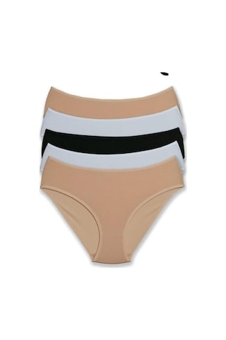 Pierre Cardin 2056 Beşli Slip Külot - Beyaz-ten-siyah mix color