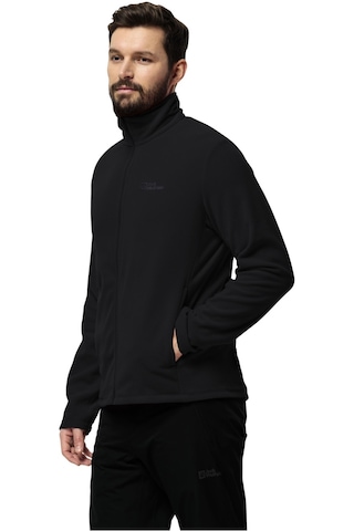 Jack Wolfskin Jack Wolfskın Jack Wolfskın Taunus Fz M Erkek Polar Ceket 6000 Siyah